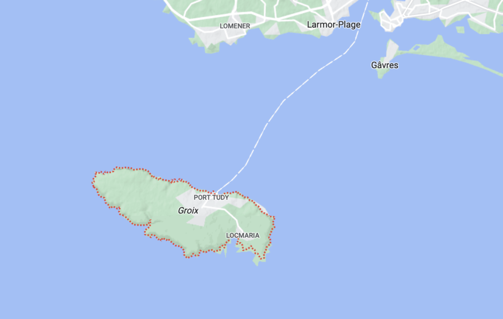 carte groix